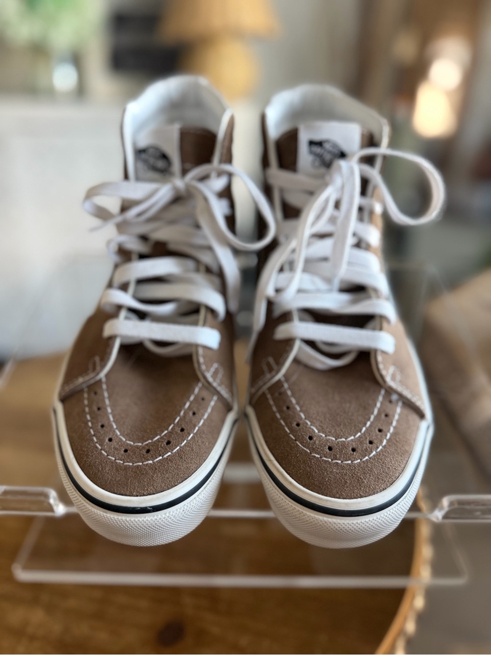 Vans Women's Sk8-Hi Canvas / Suede Sneaker NEW no tags - Picture 10 of 10